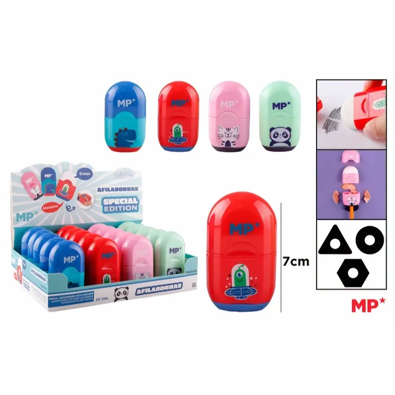 MP Temperamatite con Contenitore e Gomma