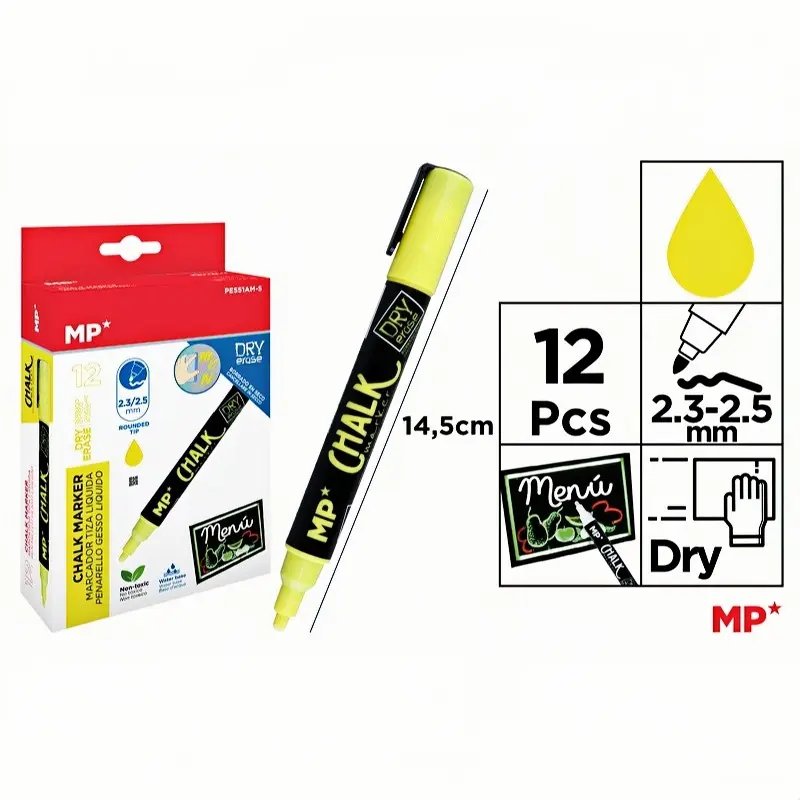 MP GESSO LIQUIDO CANC. A SECCO 2.3MM GIALLO