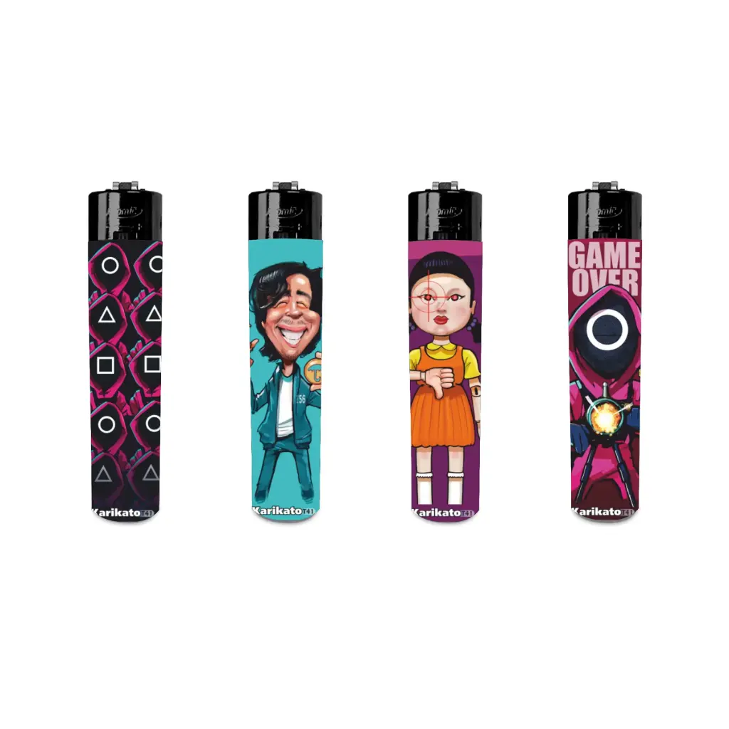 ATOMIC Flint Lighter Festival Softflame Ricaricabile The Game...II, Riutilizzabile
