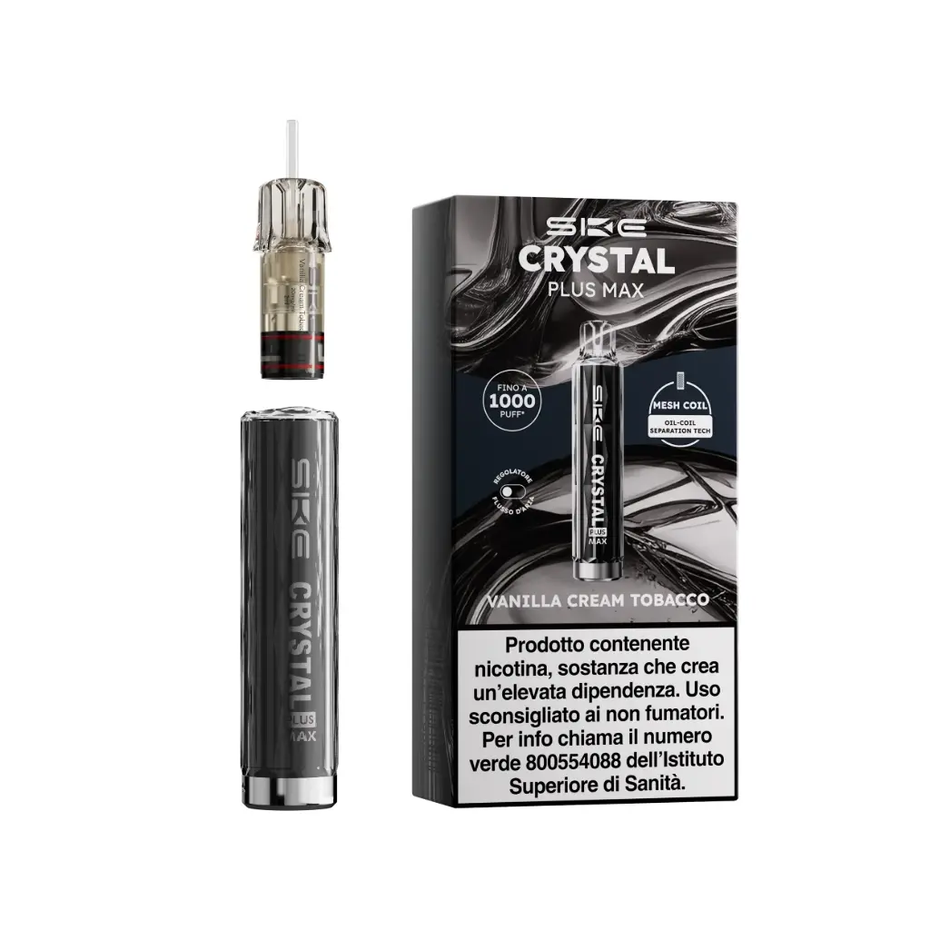 SKE Crystal Plus Max Kit Vanilla Cream Tobacco+Black