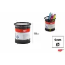 MP PORTAPENNE IN METALLO ROTONDO 10X9CM NERO